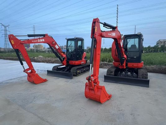 Originele Japan Gebruikte Kubota U55-4 mini graafmachine te koop/gebruikte Kubota mini graafmachine te koop