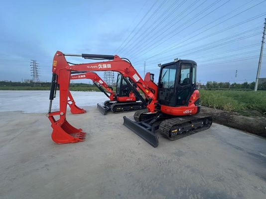 Originele Japan Gebruikte Kubota U55-4 mini graafmachine te koop/gebruikte Kubota mini graafmachine te koop