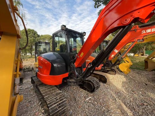 Kleur herverven Gebruikte Kubota KX163-5 Mini Crawler Graafmachine In uitstekende staat/Kubota Graafmachine Met EPA Motor En Swing Arm