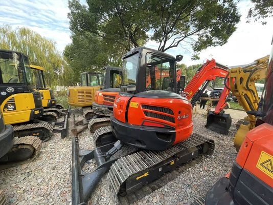 Kleur herverven Gebruikte Kubota KX163-5 Mini Crawler Graafmachine In uitstekende staat/Kubota Graafmachine Met EPA Motor En Swing Arm