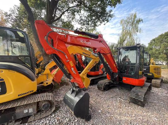 Kleur herverven Gebruikte Kubota KX163-5 Mini Crawler Graafmachine In uitstekende staat/Kubota Graafmachine Met EPA Motor En Swing Arm