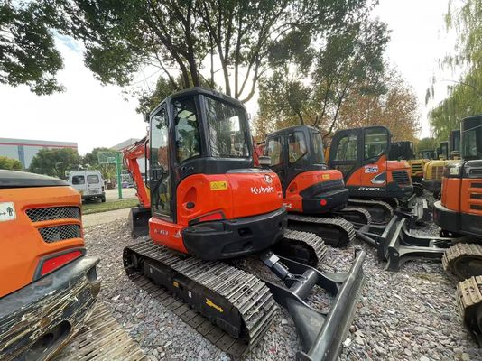 Kleur herverven Gebruikte Kubota KX163-5 Mini Crawler Graafmachine In uitstekende staat/Kubota Graafmachine Met EPA Motor En Swing Arm