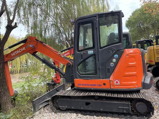 Originele Japanse gebruikte Hitachi ZX68USR-5A Crawler Excavator in uitstekende staat