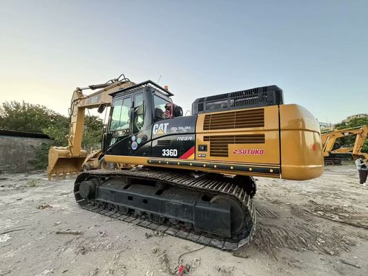 Gebruikte Crawler Caterpillar 336D Graafmachine Verf 36 ton voor mijnbouw