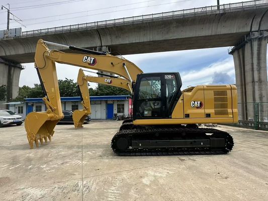 320GC Gebruikte Caterpillar graafmachine Crawler gemonteerd 2023 jaar Met CAT C4.4 motor
