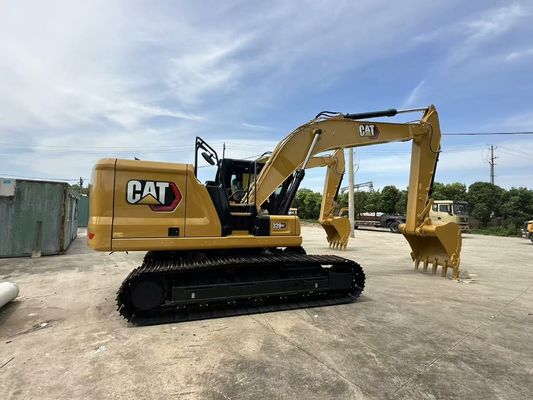 320GC Gebruikte Caterpillar graafmachine Crawler gemonteerd 2023 jaar Met CAT C4.4 motor