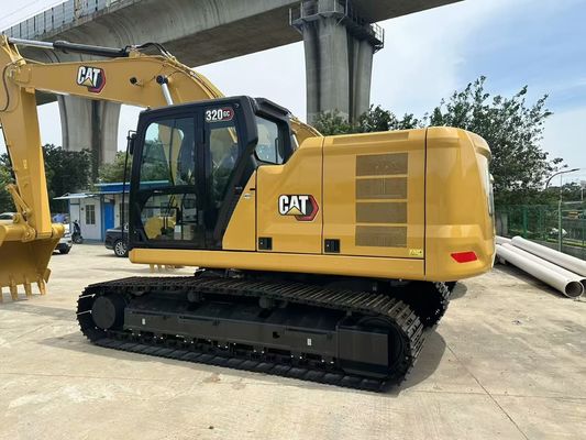 320GC Gebruikte Caterpillar graafmachine Crawler gemonteerd 2023 jaar Met CAT C4.4 motor