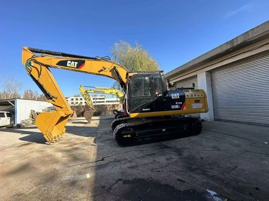 Geel Originele Japan Gebruikte CAT Graafmachine 320D2 Caterpillar Crawler Graafmachine