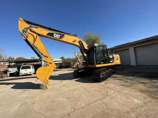 Geel Originele Japan Gebruikte CAT Graafmachine 320D2 Caterpillar Crawler Graafmachine