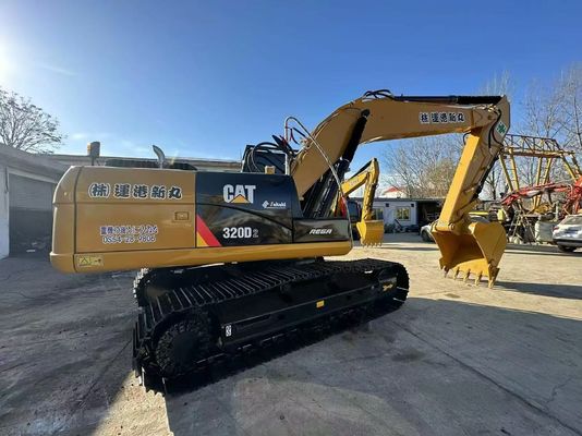 Geel Originele Japan Gebruikte CAT Graafmachine 320D2 Caterpillar Crawler Graafmachine