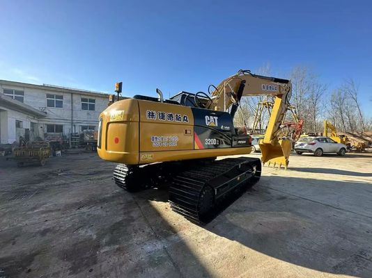 Geel Originele Japan Gebruikte CAT Graafmachine 320D2 Caterpillar Crawler Graafmachine