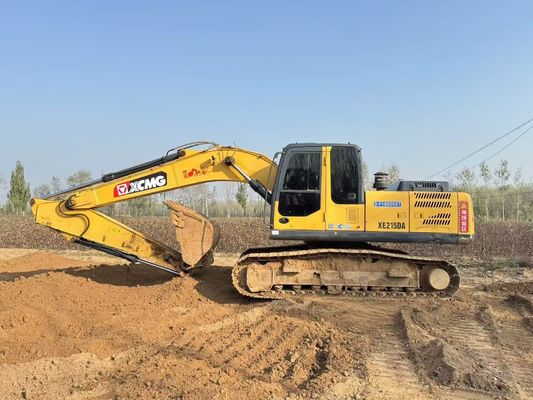 XE215DA Gebruikte XCMG-graafmachine zware XCMG 20 ton graafmachine energiebesparing