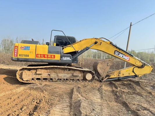 XE215DA Gebruikte XCMG-graafmachine zware XCMG 20 ton graafmachine energiebesparing