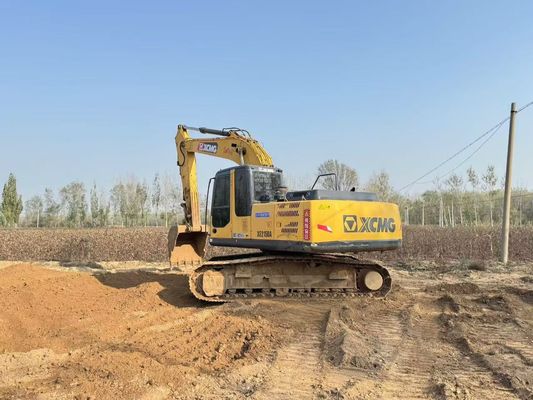 XE215DA Gebruikte XCMG-graafmachine zware XCMG 20 ton graafmachine energiebesparing