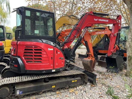 Original Japan Gebruikte Yanmar Vio55-5B mini graafmachine met EPA motor/gebruikte Kubota mini graafmachine te koop