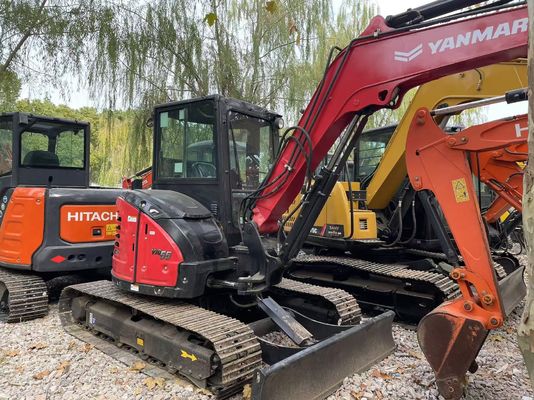 Original Japan Gebruikte Yanmar Vio55-5B mini graafmachine met EPA motor/gebruikte Kubota mini graafmachine te koop