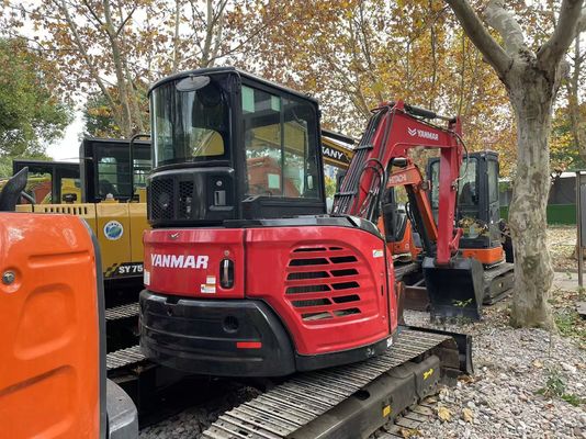 Original Japan Gebruikte Yanmar Vio55-5B mini graafmachine met EPA motor/gebruikte Kubota mini graafmachine te koop