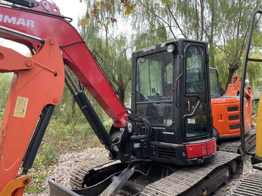 Original Japan Gebruikte Yanmar Vio55-5B mini graafmachine met EPA motor/gebruikte Kubota mini graafmachine te koop