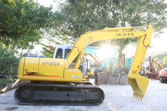Originele Japanse gebruikte Sumitomo SH120-6 Crawler graafmachine in uitstekende staat