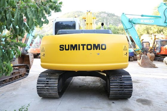 Originele Japanse gebruikte Sumitomo SH120-6 Crawler graafmachine in uitstekende staat