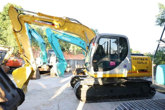 Originele Japanse gebruikte Sumitomo SH120-6 Crawler graafmachine in uitstekende staat