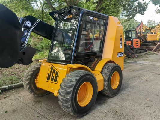 2016 Jaar Gebruikt JCB 185 ECO Skid Steer Loaders Met Hydraulische Quck Coupler