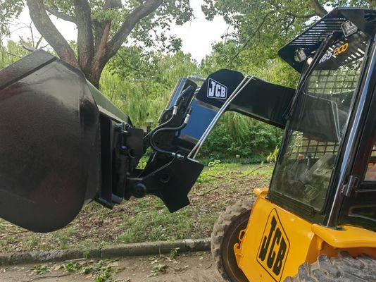 2016 Jaar Gebruikt JCB 185 ECO Skid Steer Loaders Met Hydraulische Quck Coupler