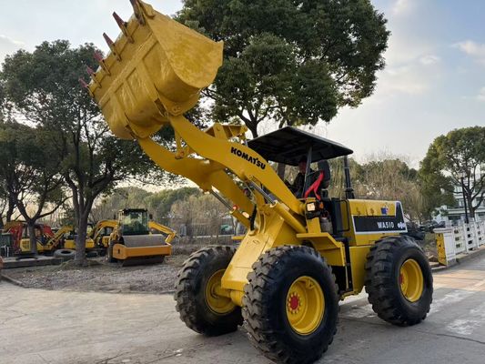 Oorspronkelijke Japan Gebruikte Komatsu WA510 Mini Wheel Loaders Werken in goede staat