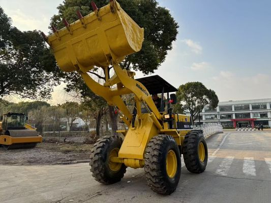 Oorspronkelijke Japan Gebruikte Komatsu WA510 Mini Wheel Loaders Werken in goede staat