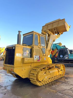 Kleur herverf Gebruikte Caterpillar 973 Crawler Loader in uitstekende staat