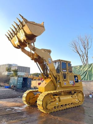 Kleur herverf Gebruikte Caterpillar 973 Crawler Loader in uitstekende staat
