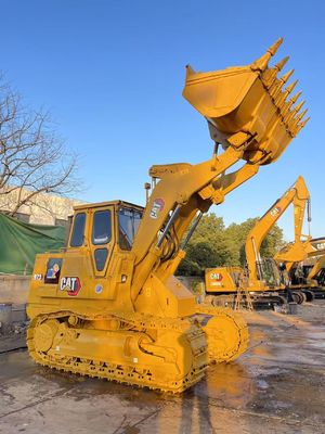 Kleur herverf Gebruikte Caterpillar 973 Crawler Loader in uitstekende staat