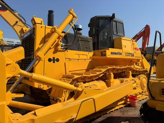 Originele Japans Gebruikte Komatsu D375A Bulldozer Met Hydraulische Ripper