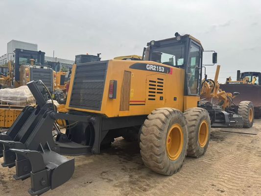 6 Drive Motor Grader 2023 Jaar Gebruikt XCMG GR2153 Motor Grader Brandstofverbruik voor de bouw