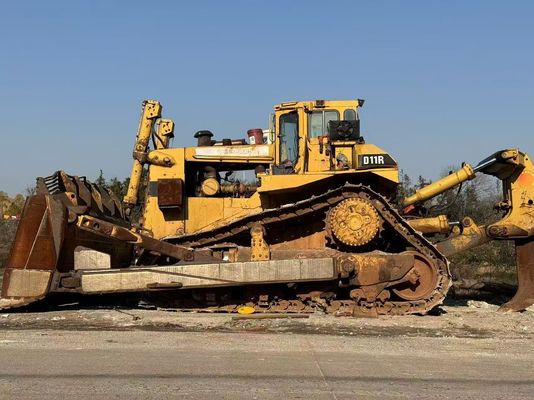 Oorspronkelijke kleur Gebruikte Caterpillar D11R Bulldozer Met Hydraulische Ripper