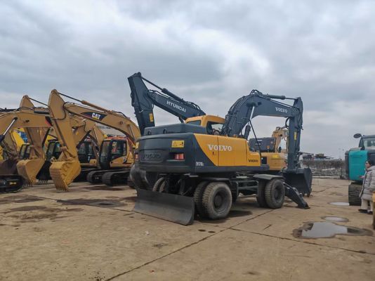 Gebruikte Volvo EW170BLC Wielgraafmachine Hot Sale In Zuid-Amerika