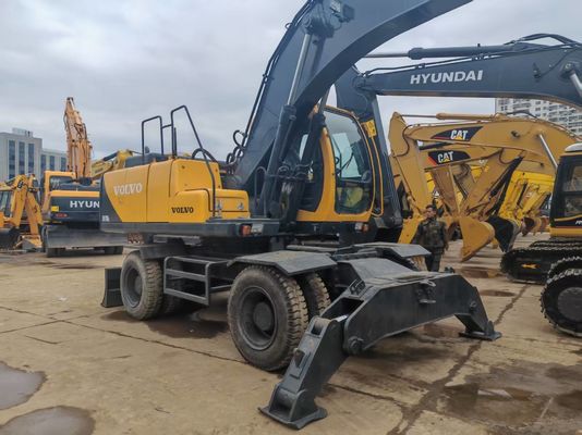 Gebruikte Volvo EW170BLC Wielgraafmachine Hot Sale In Zuid-Amerika