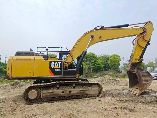 2017 Jaar Gebruikt Crawler Caterpillar 336E Graafmachine Originele kleur 36 ton Voor mijnbouw