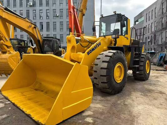 Verf kleur Gebruikte Komatsu WA500-3 wiellader in uitstekende staat