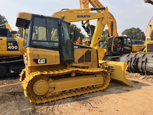 6 Way Blade Gebruikt Crawler Mounted Bulldozer CAT D5K XL Originele kleur