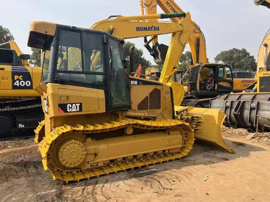 6 Way Blade Gebruikt Crawler Mounted Bulldozer CAT D5K XL Originele kleur