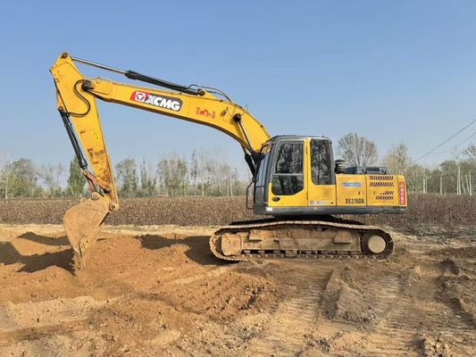 XE215DA Gebruikte XCMG-graafmachine zware XCMG 20 ton graafmachine energiebesparing