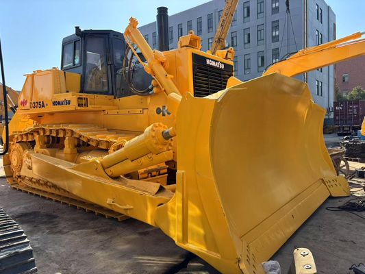 Originele Japans Gebruikte Komatsu D375A Bulldozer Met Hydraulische Ripper
